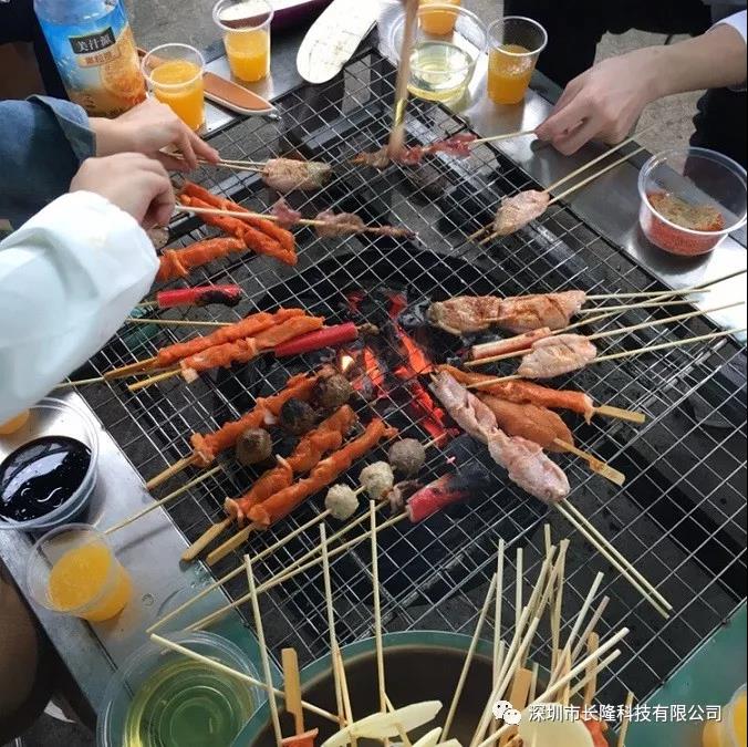 海邊燒烤